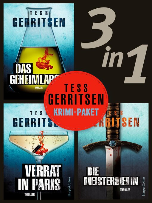 Title details for Tess Gerritsen--Krimi-Paket (3in1) by Tess Gerritsen - Available